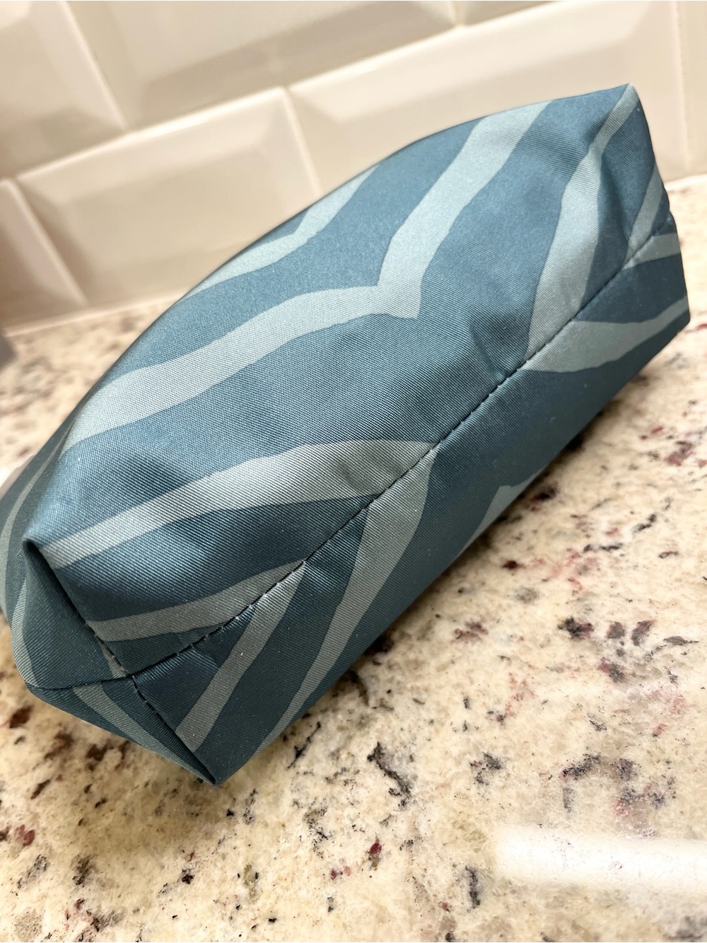 Coach Mineral Zebra Nylon Cosmetic Case NWT - Picture 6 of 9
